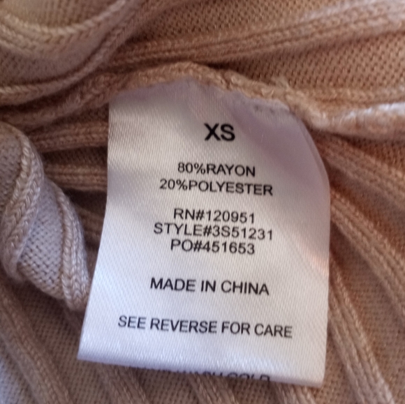 Pink Rose NWT Ribbed Knit Heather Oatmeal Coastal Casual Comfy Beach Maxi Dress - Picture 5 of 5